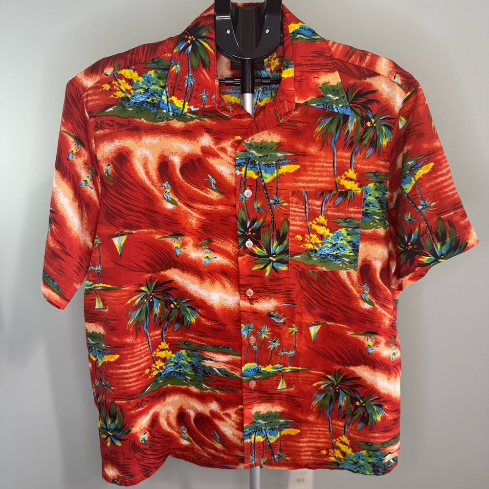 Vintage (70’s & 80’s), VanCort Hawaiian Surfer Shirt
